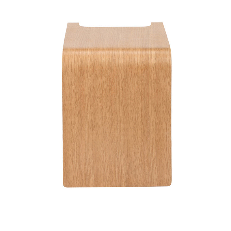 Scandinavian Void Wood End Table