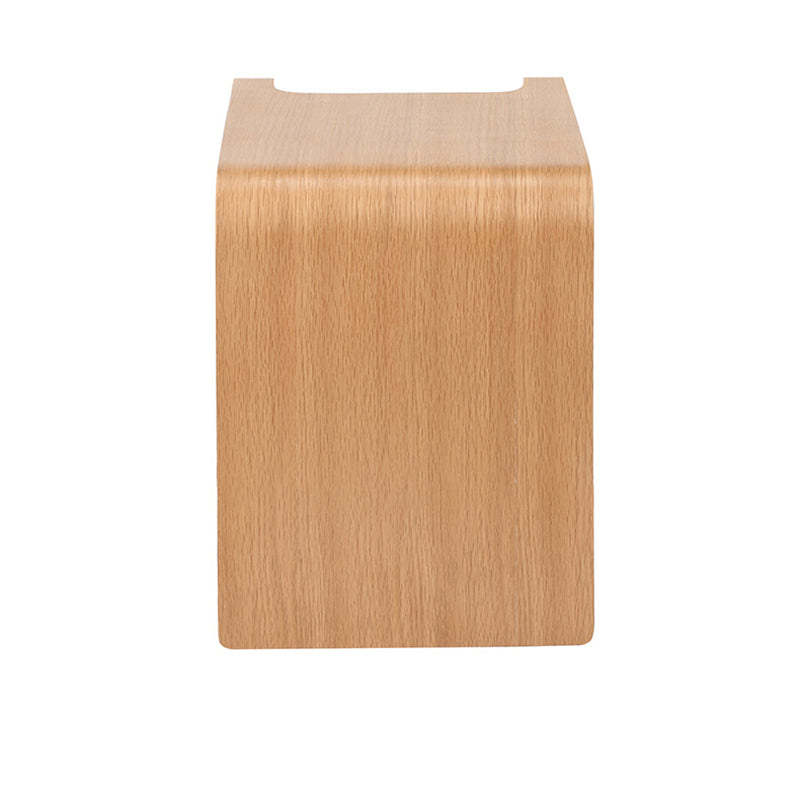 Scandinavian Void Wood End Table