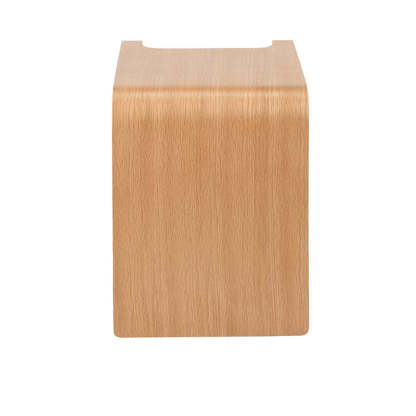 Scandinavian Void Wood End Table