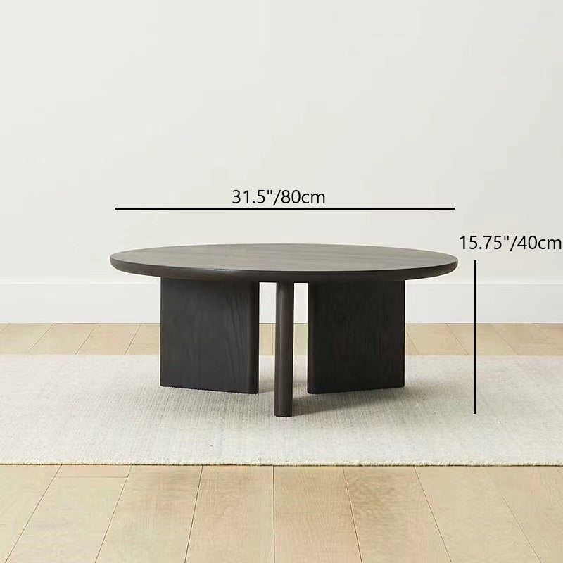 Minimalist solid end & side tables in wood
