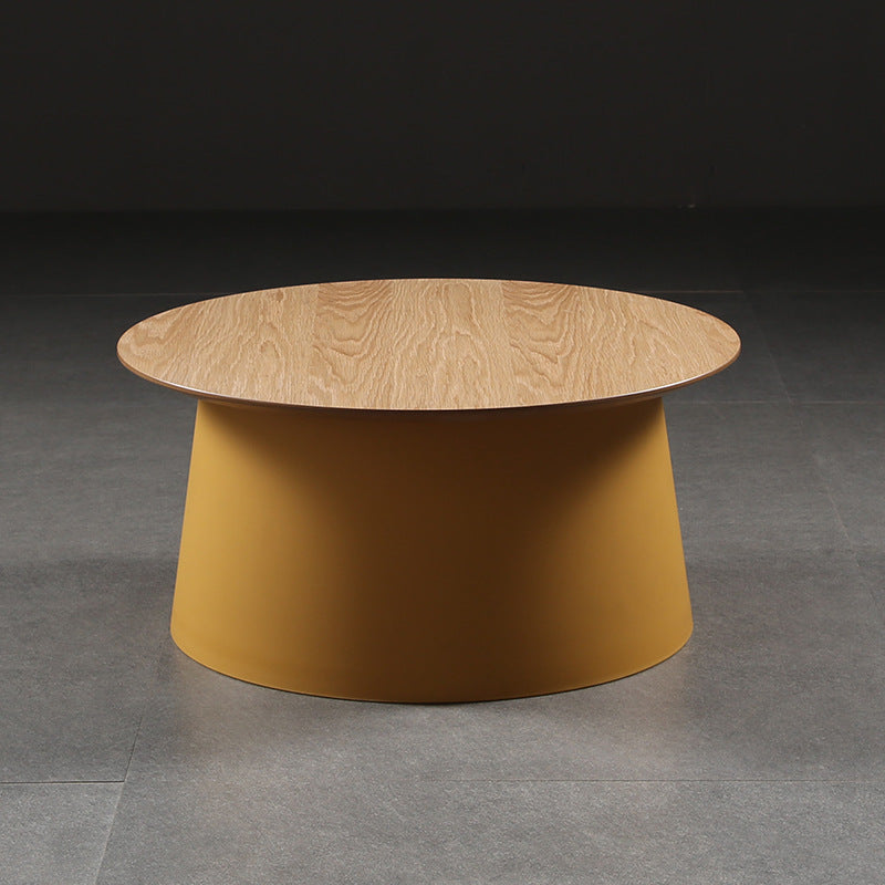 Minimalist Disc Round End Table