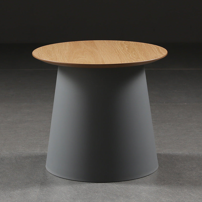 Minimalist Disc Round End Table