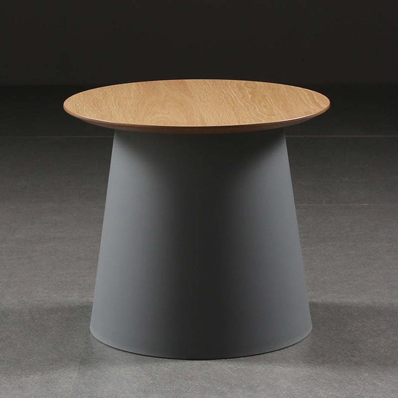 Minimalist Disc Round End Table