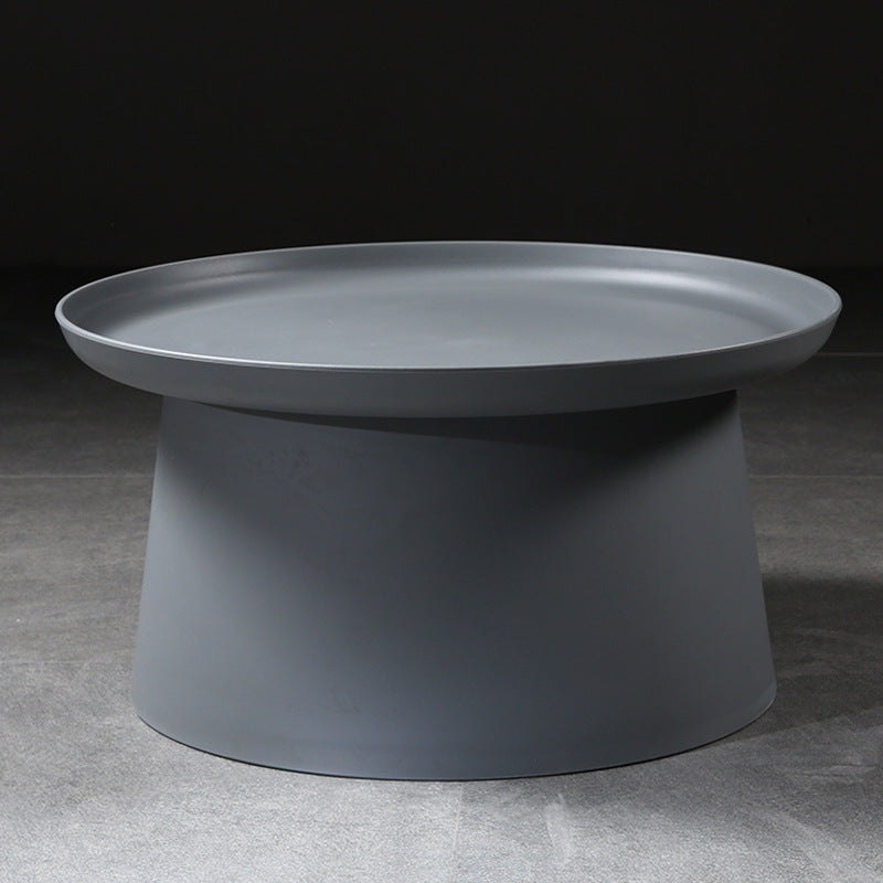 Minimalist Disc Round End Table