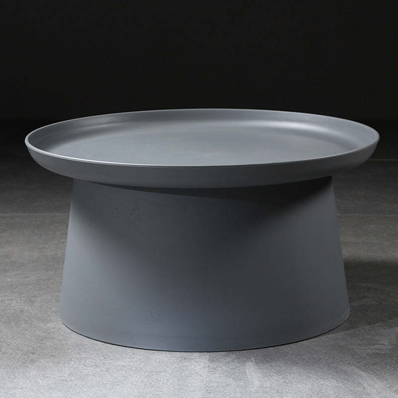 Minimalist Disc Round End Table