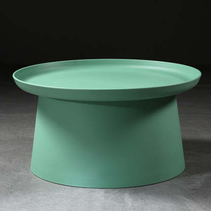 Minimalist Disc Round End Table