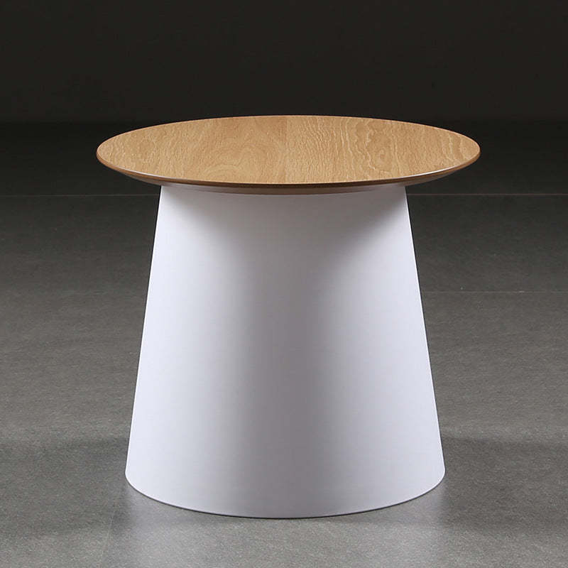 Minimalist Disc Round End Table