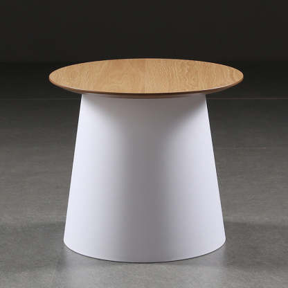 Minimalist Disc Round End Table