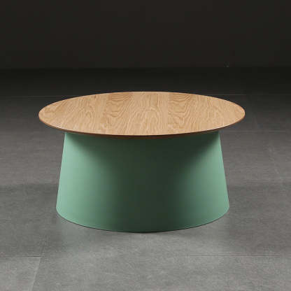 Minimalist Disc Round End Table