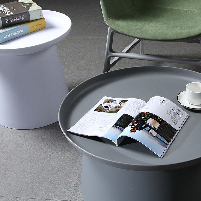 Minimalist Disc Round End Table — B / Green