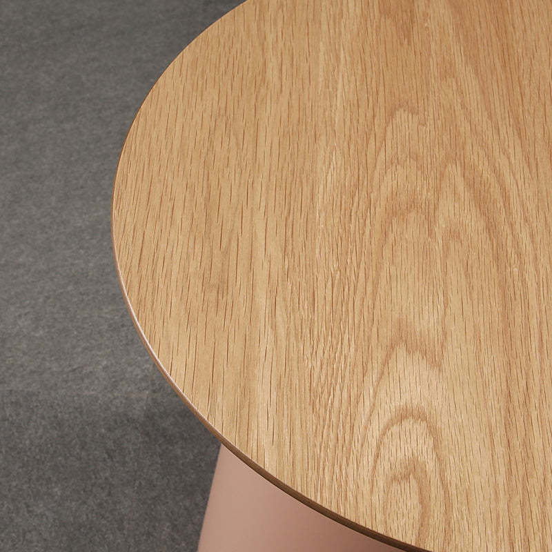Minimalist Disc Round End Table — B / Pink