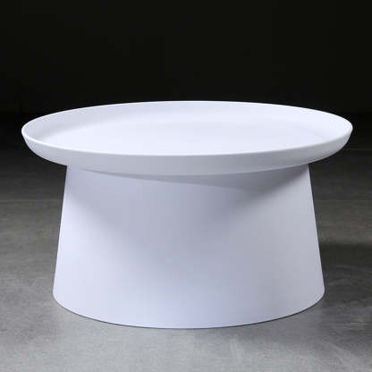 Minimalist Disc Round End Table