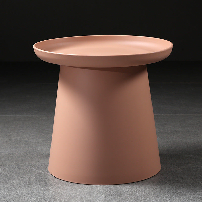 Minimalist Disc Round End Table
