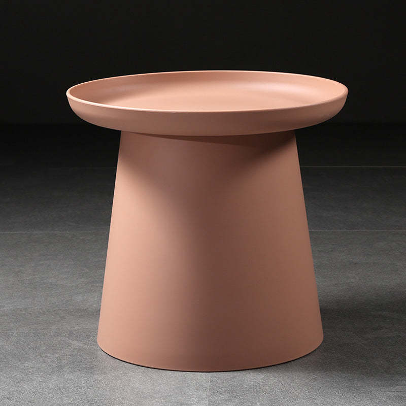 Minimalist Disc Round End Table