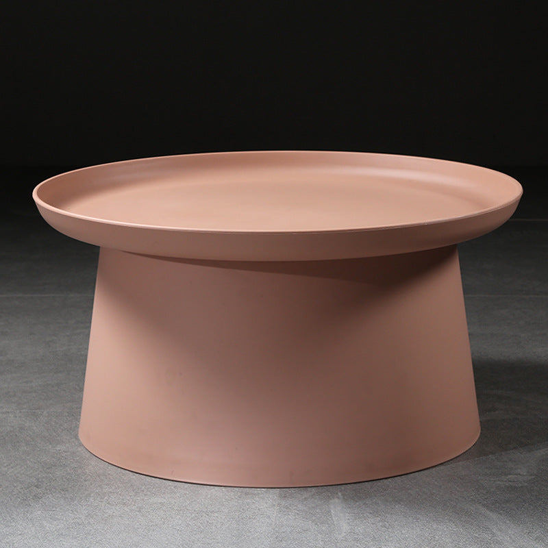 Minimalist Disc Round End Table