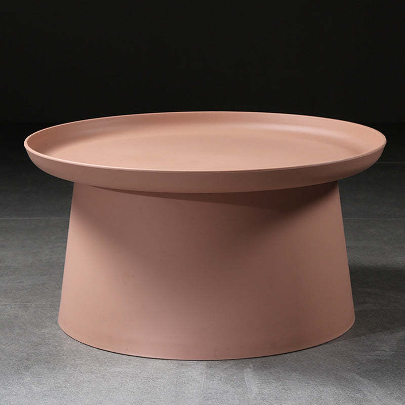 Minimalist Disc Round End Table