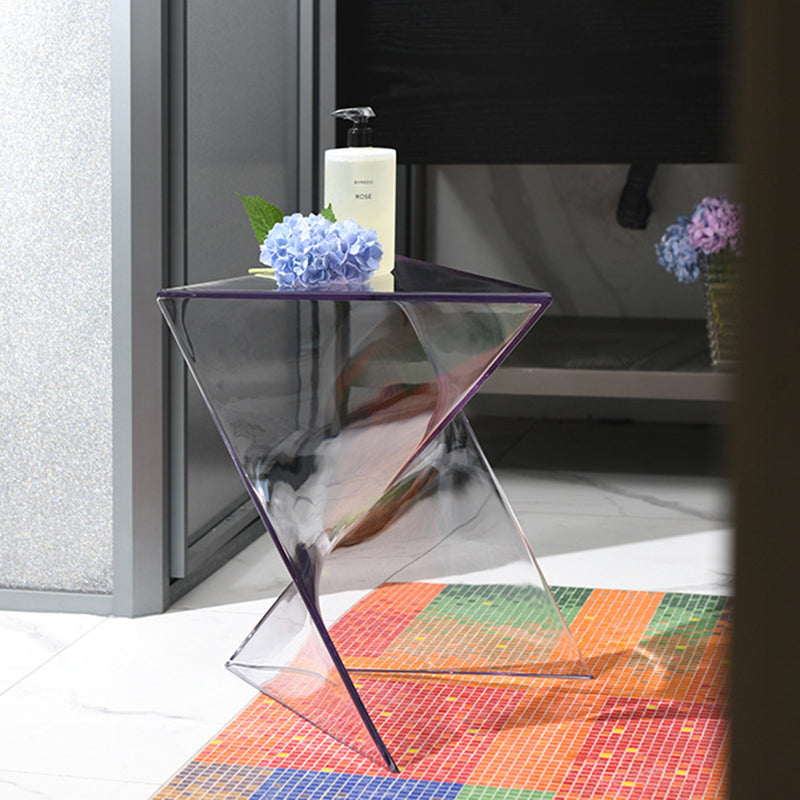 Irregular Triangle End Table