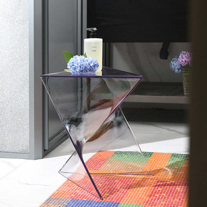 Irregular Triangle End Table