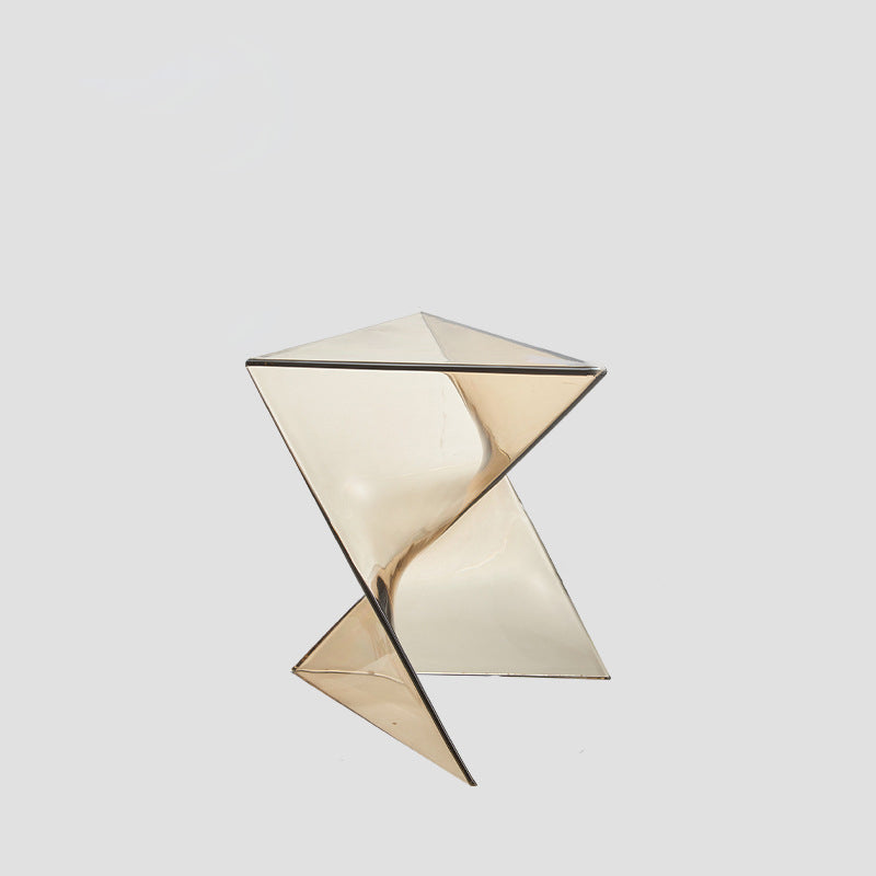 Irregular Triangle End Table
