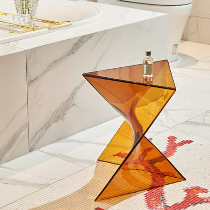 Irregular Triangle End Table