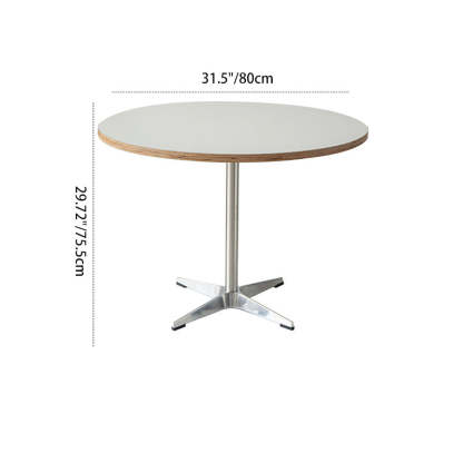 Chinese Cross-Support Solid Wood 1-Tier End Table