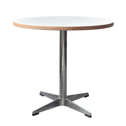 Chinese Cross-Support Solid Wood 1-Tier End Table