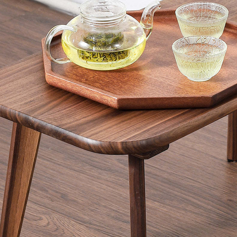 Chinese Walnut End Table 1-Tier