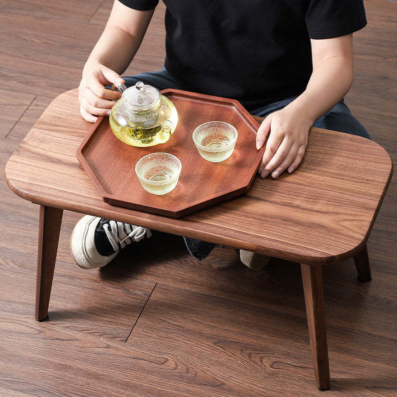 Chinese Walnut End Table 1-Tier