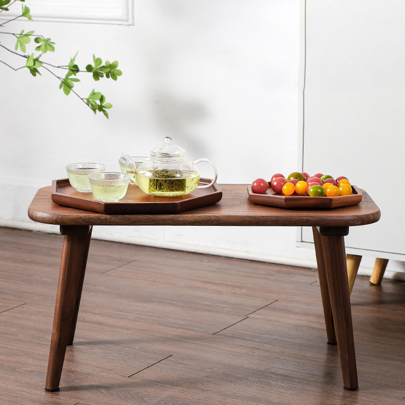 Chinese Walnut End Table 1-Tier
