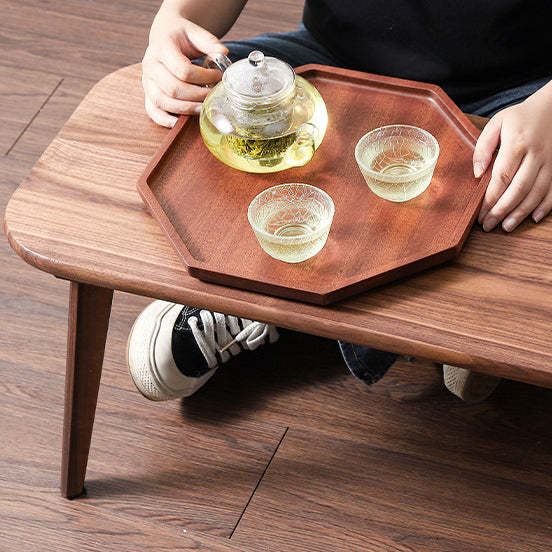 Chinese Walnut End Table 1-Tier