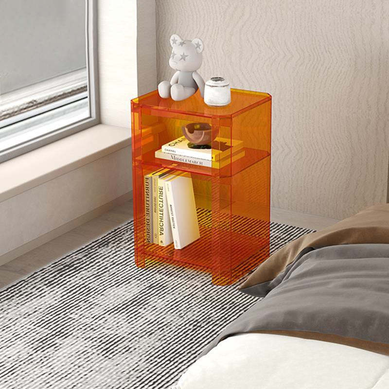 Layered Acrylic Nightstand 2/3/4/5-Tier