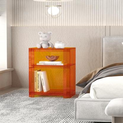 Layered Acrylic Nightstand 2/3/4/5-Tier