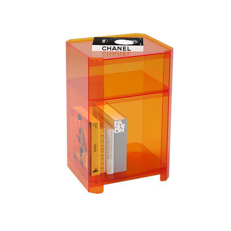 Layered Acrylic Nightstand 2/3/4/5-Tier