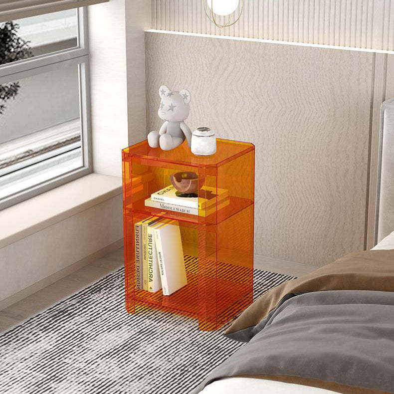 Layered Acrylic Nightstand 2/3/4/5-Tier