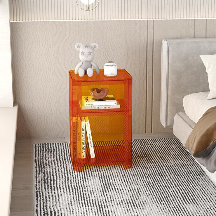 Layered Acrylic Nightstand 2/3/4/5-Tier — 3