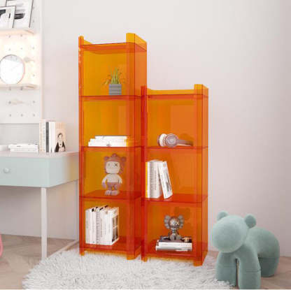 Layered Acrylic Nightstand 2/3/4/5-Tier — 2