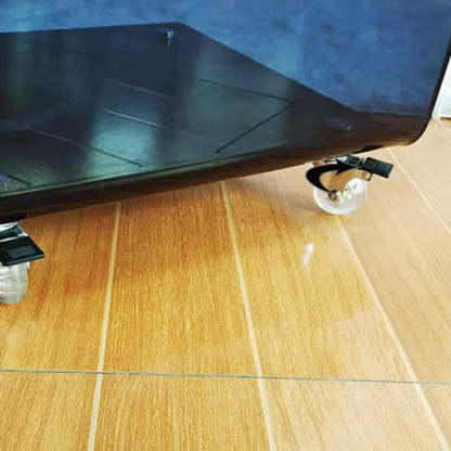 Scandinavian S-Shape Acrylic End Table 3-Tier