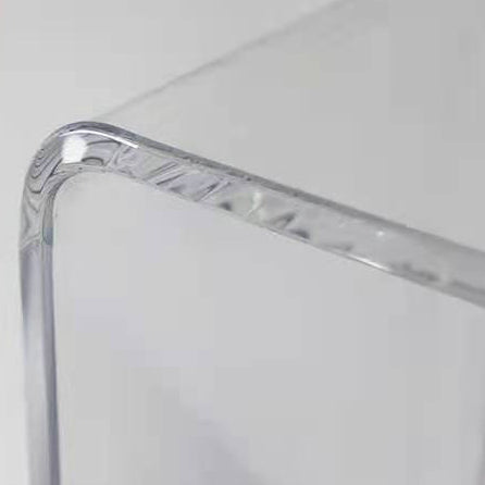 Modern Removable Acrylic End Table 1-Tier
