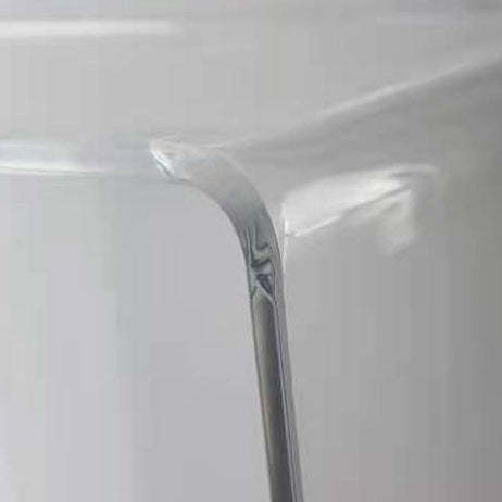 Modern Removable Acrylic End Table 1-Tier