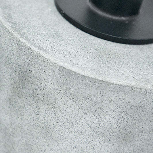 Modern Cylinder Metal Diamond End Table — Green