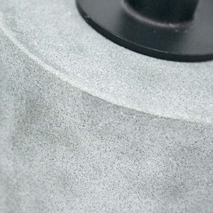 Modern Cylinder Metal Diamond End Table — Green