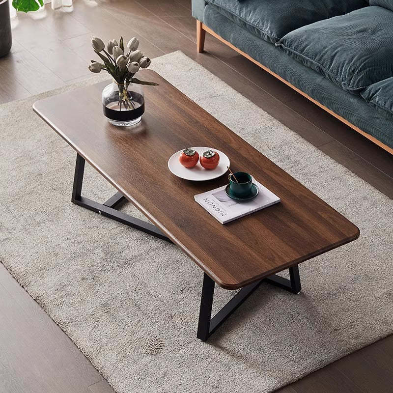 Minimalist Steel Coffee Table — White