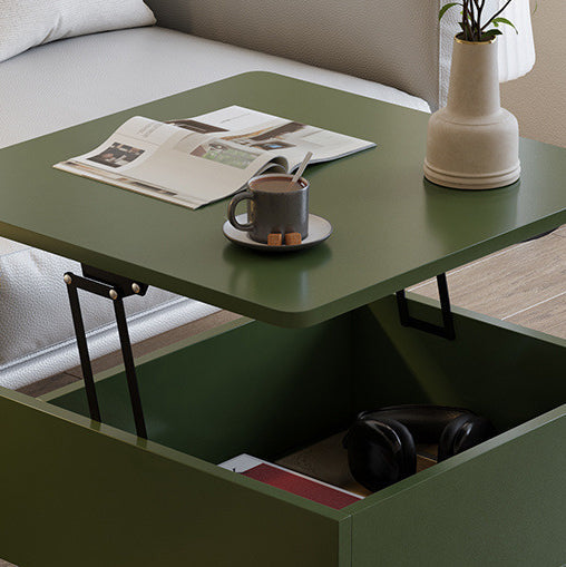 Nordic Wood Alloy Liftable End Table
