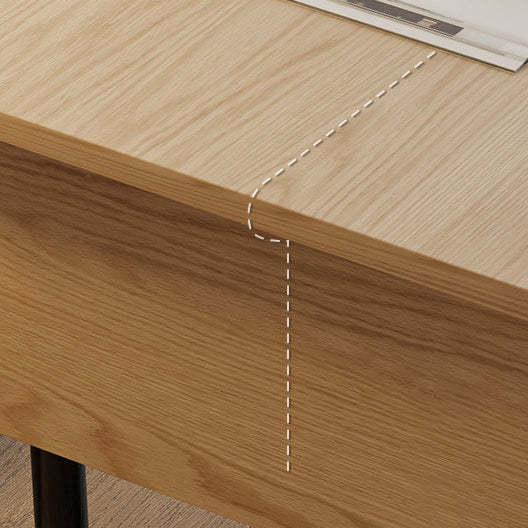 Nordic Wood Alloy Liftable End Table — Liftable / Green