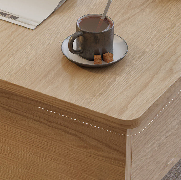 Nordic Wood Alloy Liftable End Table