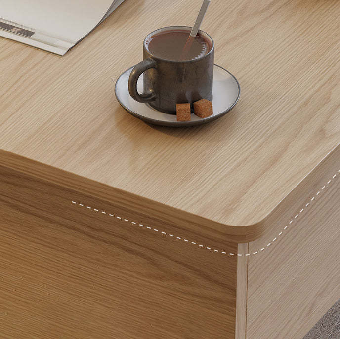 Nordic Wood Alloy Liftable End Table