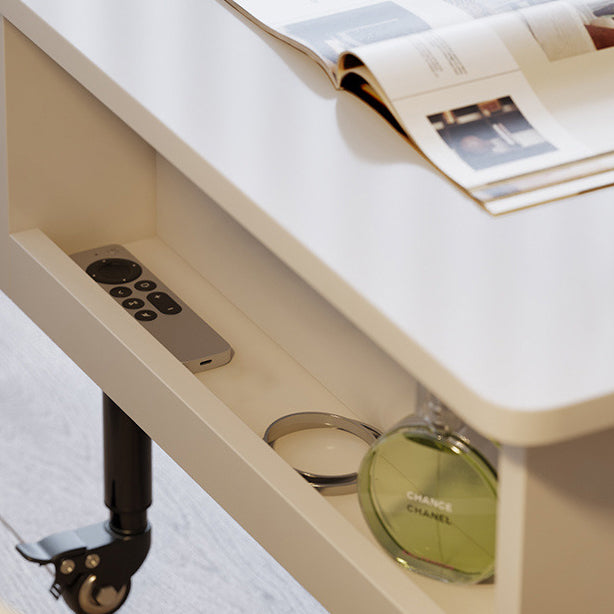 Nordic Wood Alloy Liftable End Table