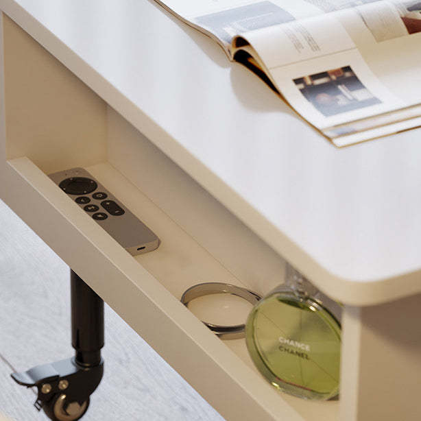 Nordic Wood Alloy Liftable End Table