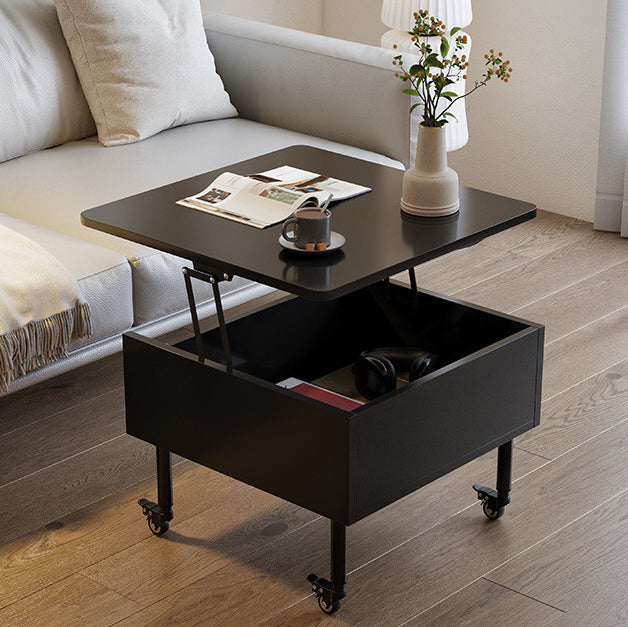 Nordic Wood Alloy Liftable End Table