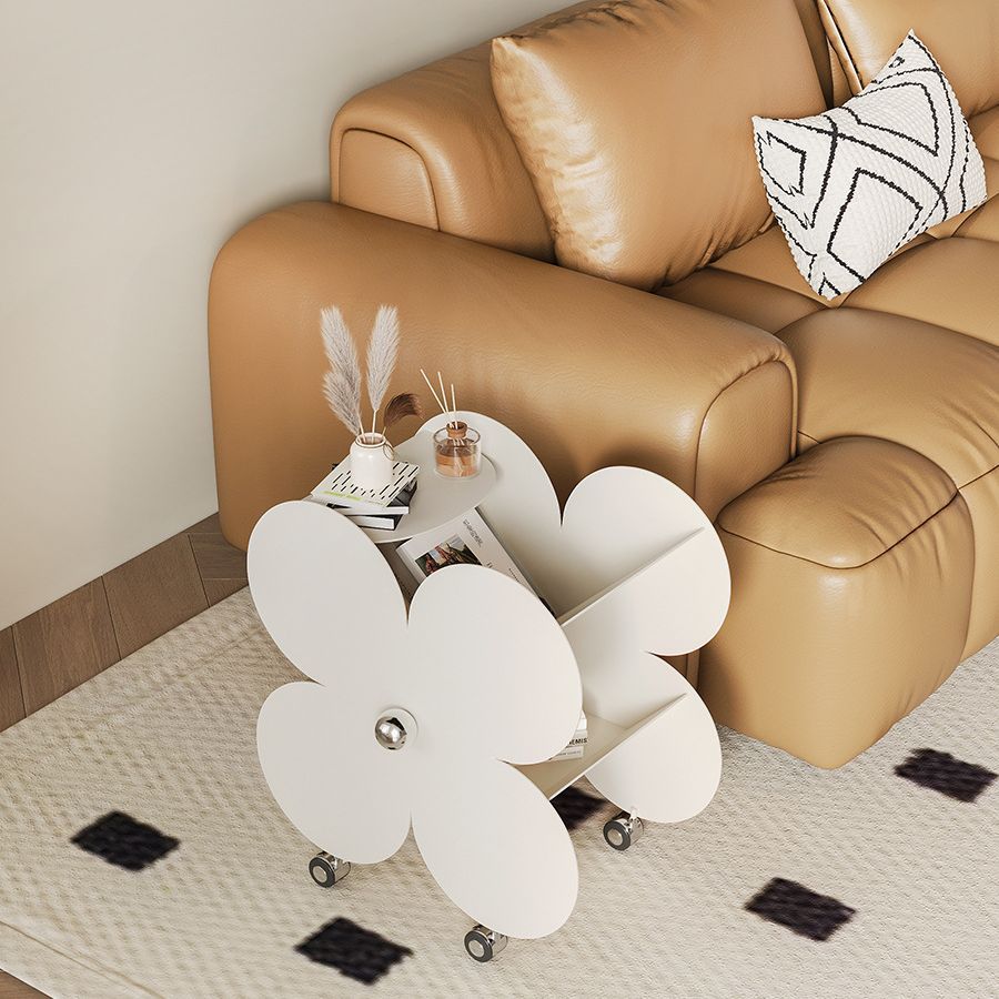 Nordic Four-Leaf Clover Metal Side Table